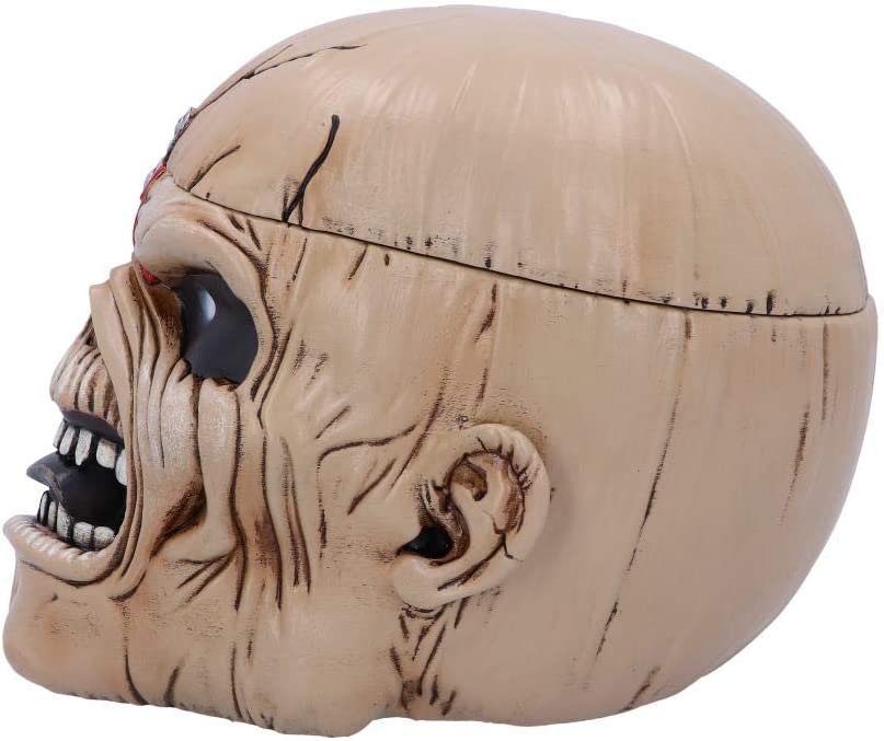 Nemesis Now Officially Licensed Iron Maiden The Trooper Box 18cm, Resin, Beige