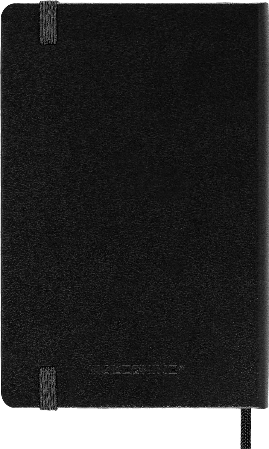 Moleskine Classic Dotted Paper Notebook, Hard Cover and Elastic Closure Journal, Color Black, Size Pocket 9 x 14 cm, 192 Pages