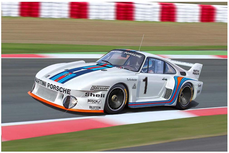 Italeri Italia 3639S 1:24 Porsche 935 Baby-réplica Fiel, modelismo, Hobby, encolado, Kit de plástico, Montaje, Multicolor, (3639