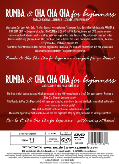 Rumba & Cha Cha Cha For Beginners