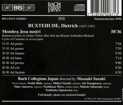 Membra Jesu Nostri (Bach Coll Japan, Suzuki)