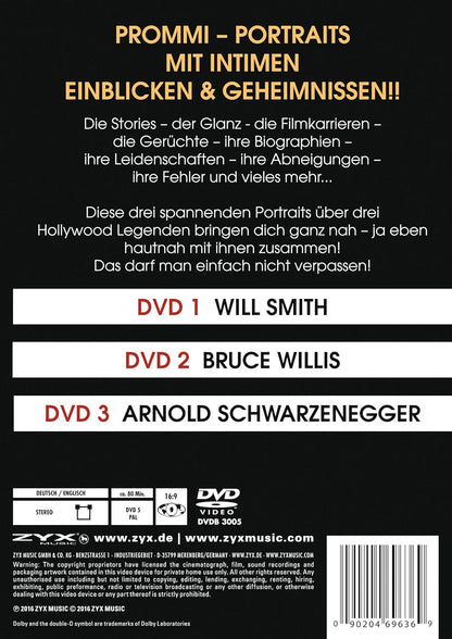 Hollywood Super Stars - Will Smith/Bruce Willis/Arnold Schwarzenegger