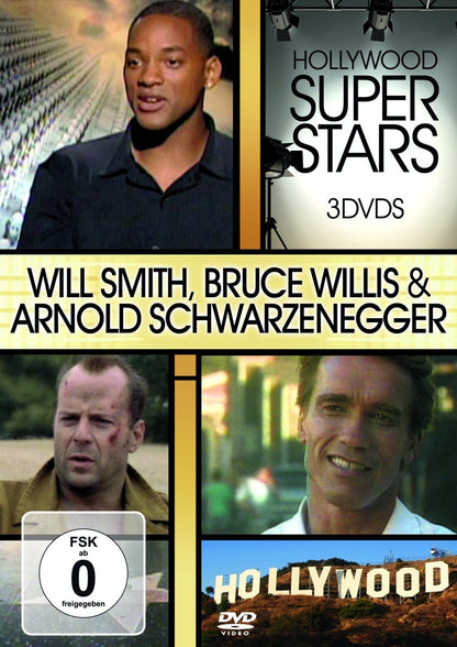 Hollywood Super Stars - Will Smith/Bruce Willis/Arnold Schwarzenegger