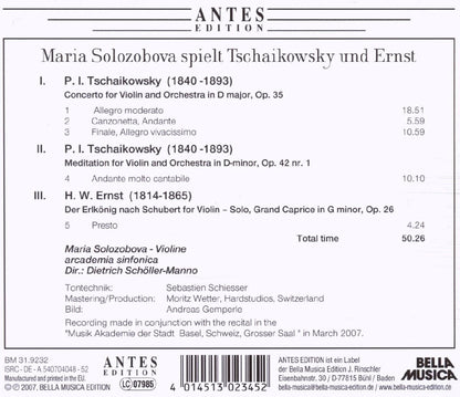 Cto for Violin & Orch / Der Elkonig