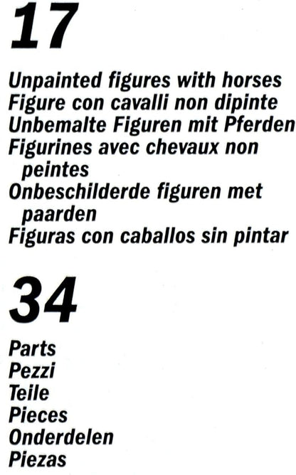Italeri I6011 510006011 - 1:72 Confederated Cavalery