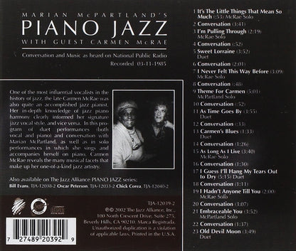 Marian Mcpartland-Piano Jazz
