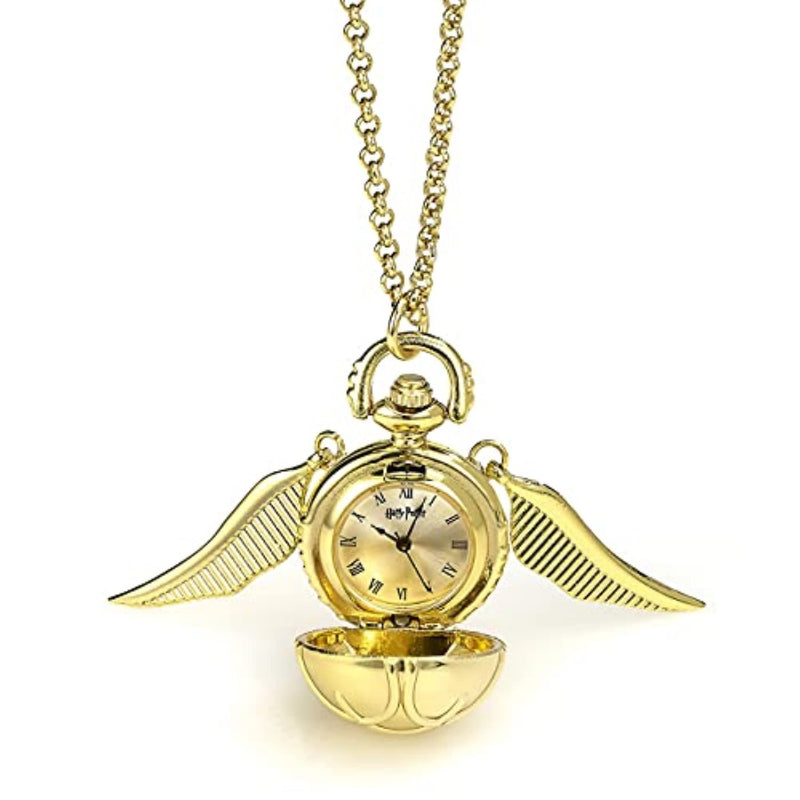 Carat winkel jurk horloge WNTP004, Golden Snitch Watch Necklace- WNTP004, Carat Shop Orologio elegante Donna WNTP004