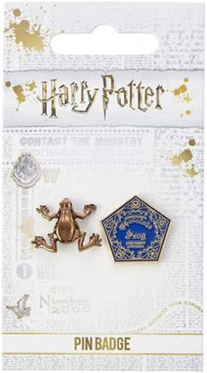 Harry Potter Schokofrosch Unisex Pin Dorado, Aleación de Zinc