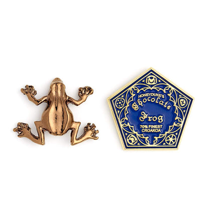 Harry Potter Schokofrosch Unisex Pin Dorado, Aleación de Zinc