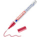 edding 780 Glanzlackmarker - rot - 1 Lackmarker - extra-feine Rundspitze 0,8 mm - Lackstift für Glas, Stein, Holz, Kunststoff und Papier - wasserfest, stark deckend, sehr dünn