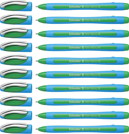Schneider Slider Memo 150204 Ballpoint Pens XB Tip Pack of 10