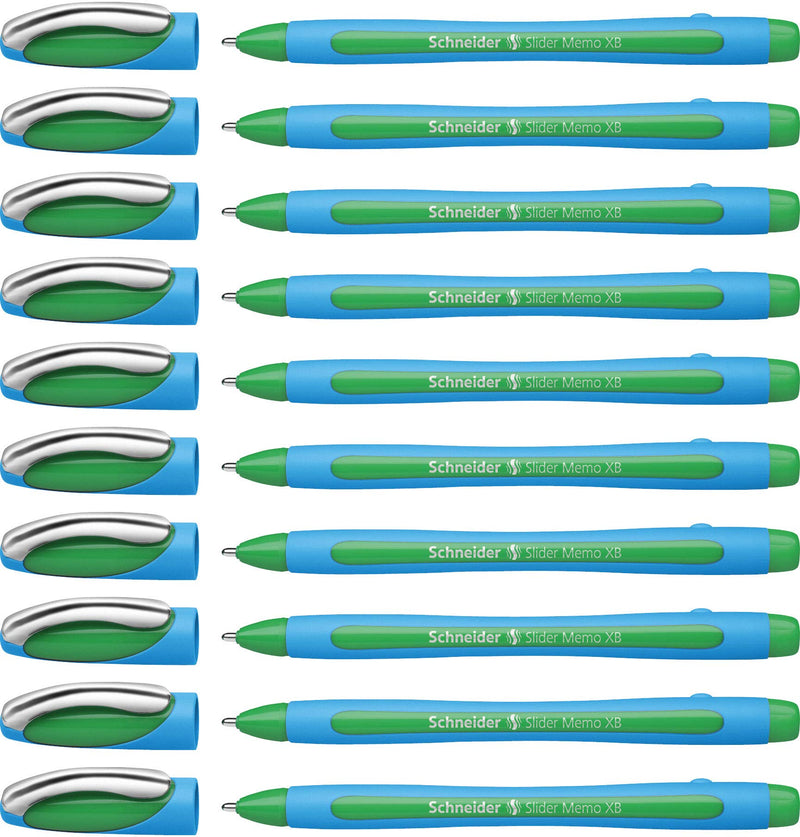 Schneider Slider Memo 150204 Ballpoint Pens XB Tip Pack of 10