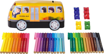 Faber-Castell Colour Connector Pens School Bus - Set of 33 33 Bus