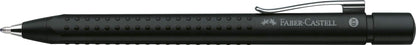 Faber-Castell Grip 2011 Medium Tip Ballpoint Pen - Frost Black, Blue Ink color