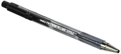 Pilot - 1625 - Penna a sfera a scatto BPS Matic nero punta 0 7 tratto 0 32 mm (conf.12