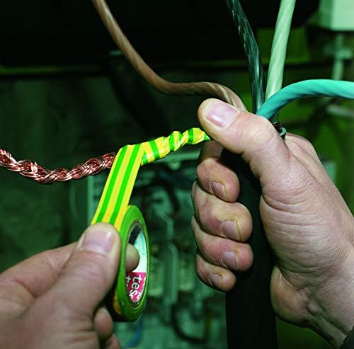 tesa® Insulating Tape - Self-adhesive Insulating Tape, Heat-Resistant - for Insulating, Repairing and Bundling - 10 m