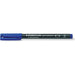 STAEDTLER 313-3 Lumocolor Permanent Pen, Superfine Line Width, 0.4mm - Blue (Box of 10
