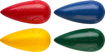 Faber-Castell 120405 Crayons Pear-Shaped for Ages 3 and Above