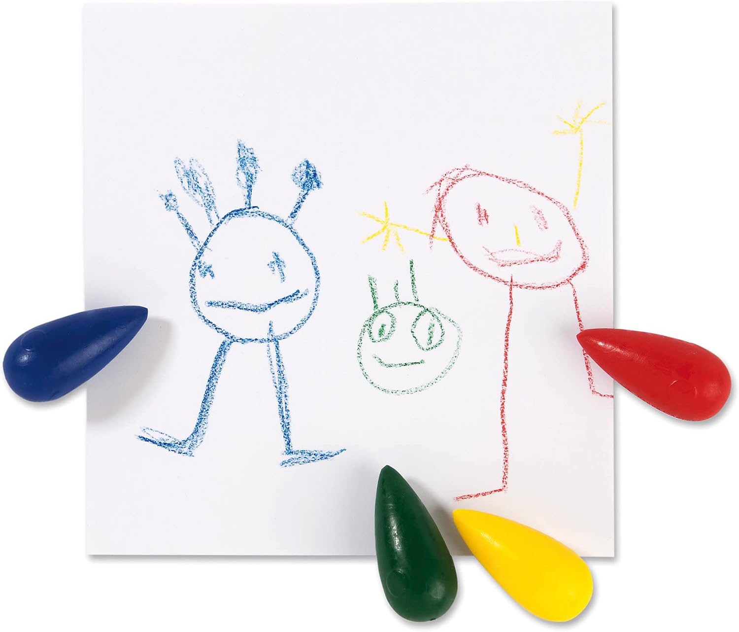 Faber-Castell 120405 Crayons Pear-Shaped for Ages 3 and Above