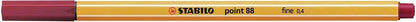 Fineliner - STABILO point 88 - Pack of 10