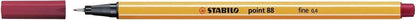 Fineliner - STABILO point 88 - Pack of 10