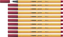 Fineliner - STABILO point 88 - Pack of 10