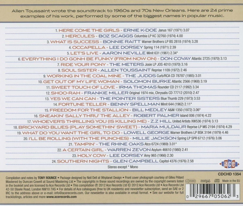 Rolling With the Punches: The Allen Toussaint Songbook