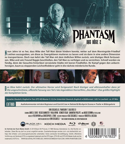 DVD Phantasm 2 Das BSE 2 Bluray Amaray