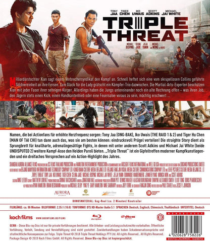 BD Triple Threat Bluray Verkauf