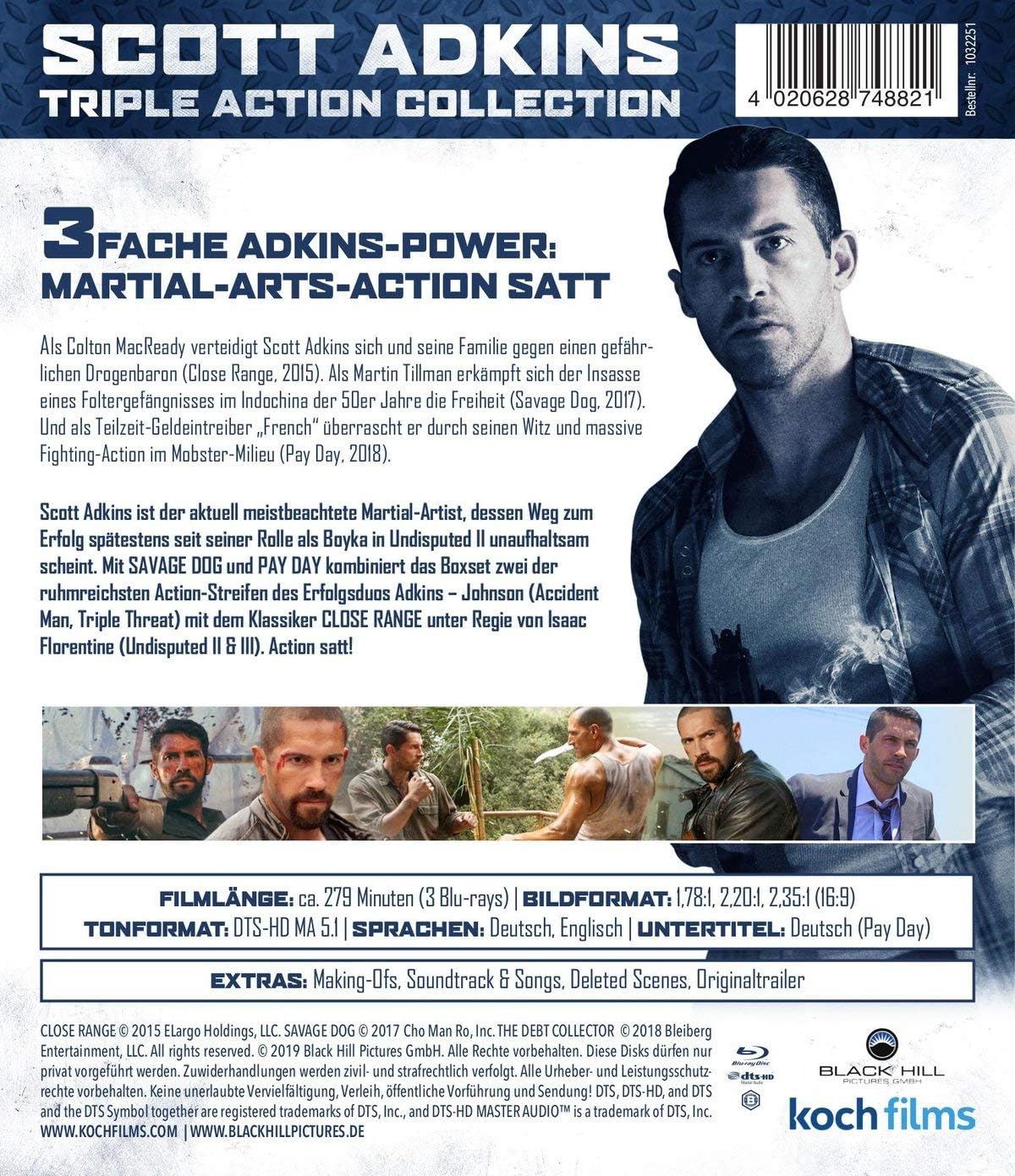 Scott Adkins Triple Action Collection