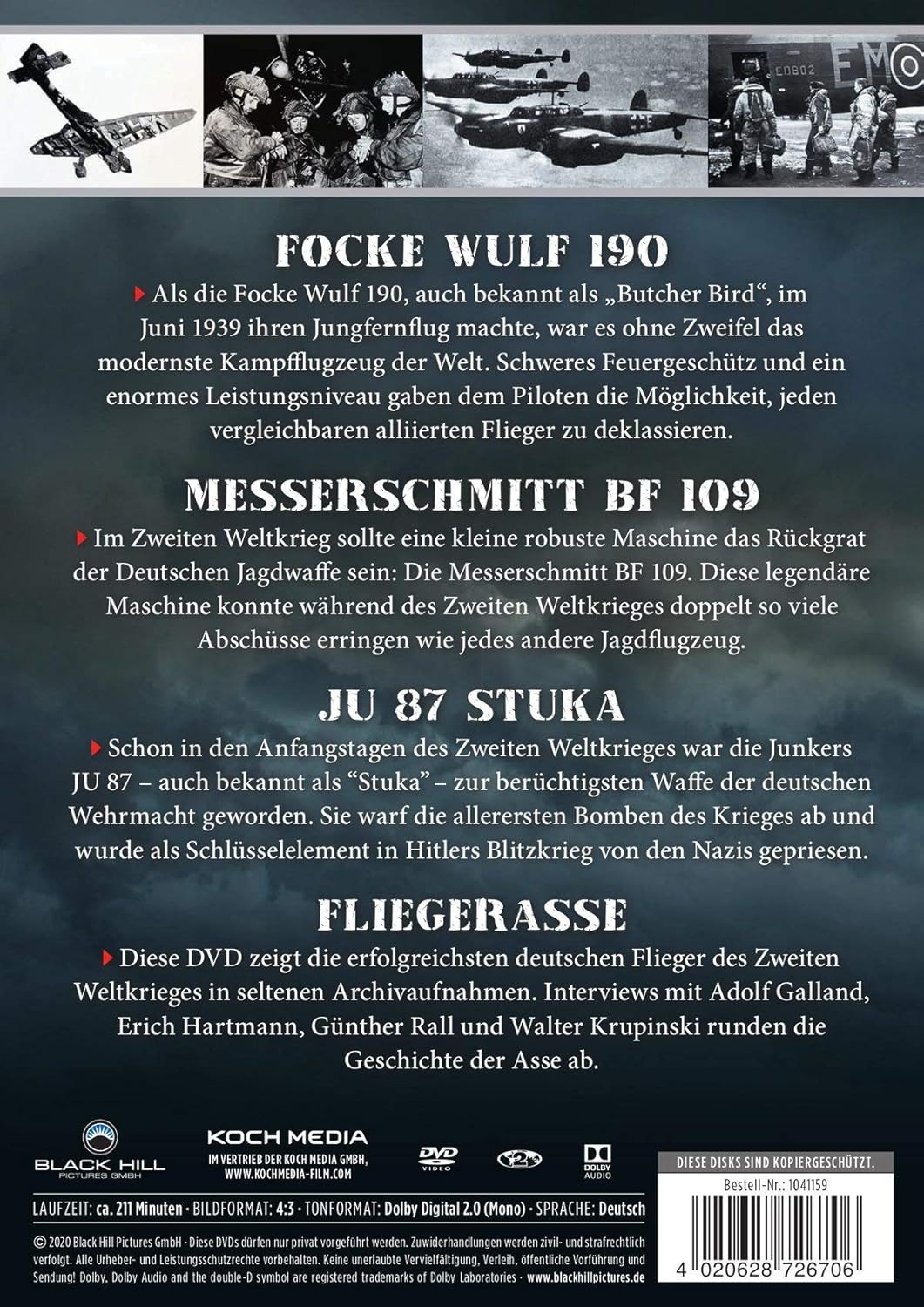 The German Aeroplanes of World War II