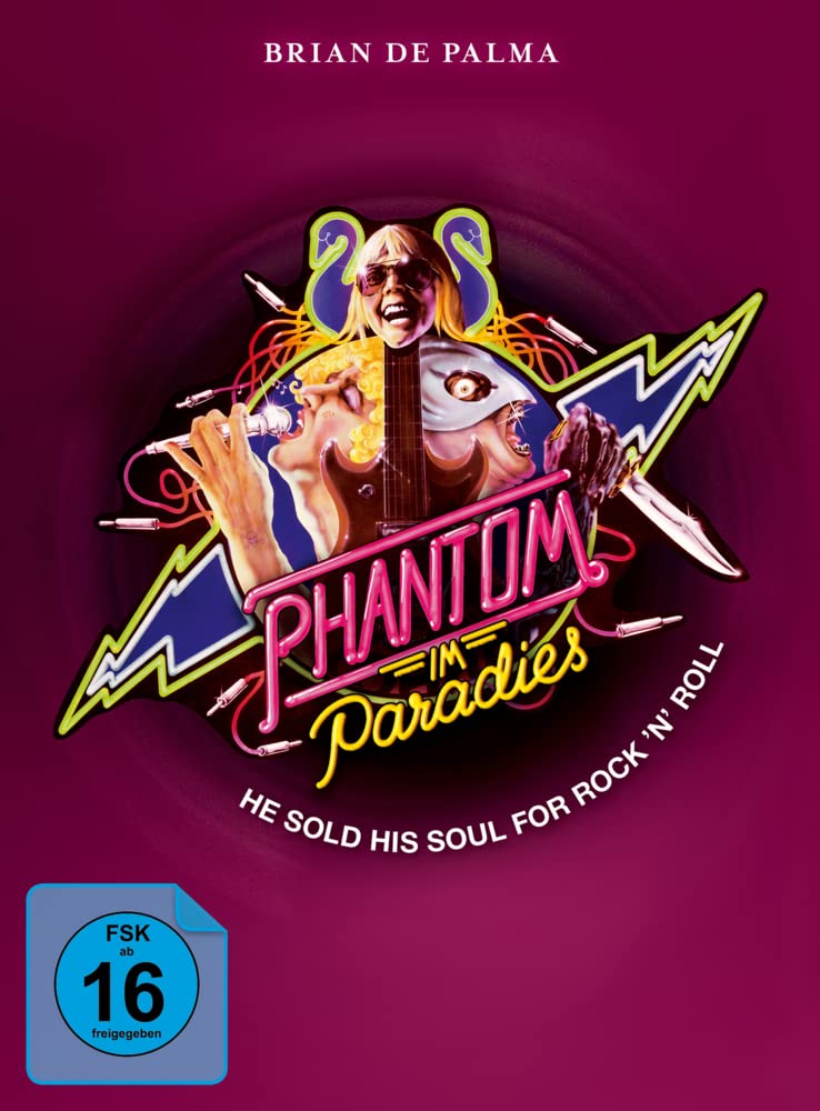 BD im Paradies Phantom of The Paradise Mediabook BlurayDVD VA
