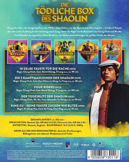Die tödliche Box des Shaolin (Shaw Brothers Collection)