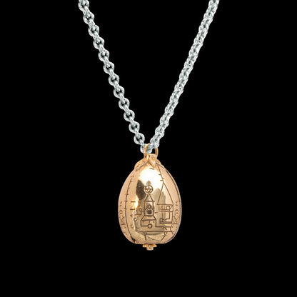 The Noble Collection The Golden Egg Pendant,Multicolore,Small