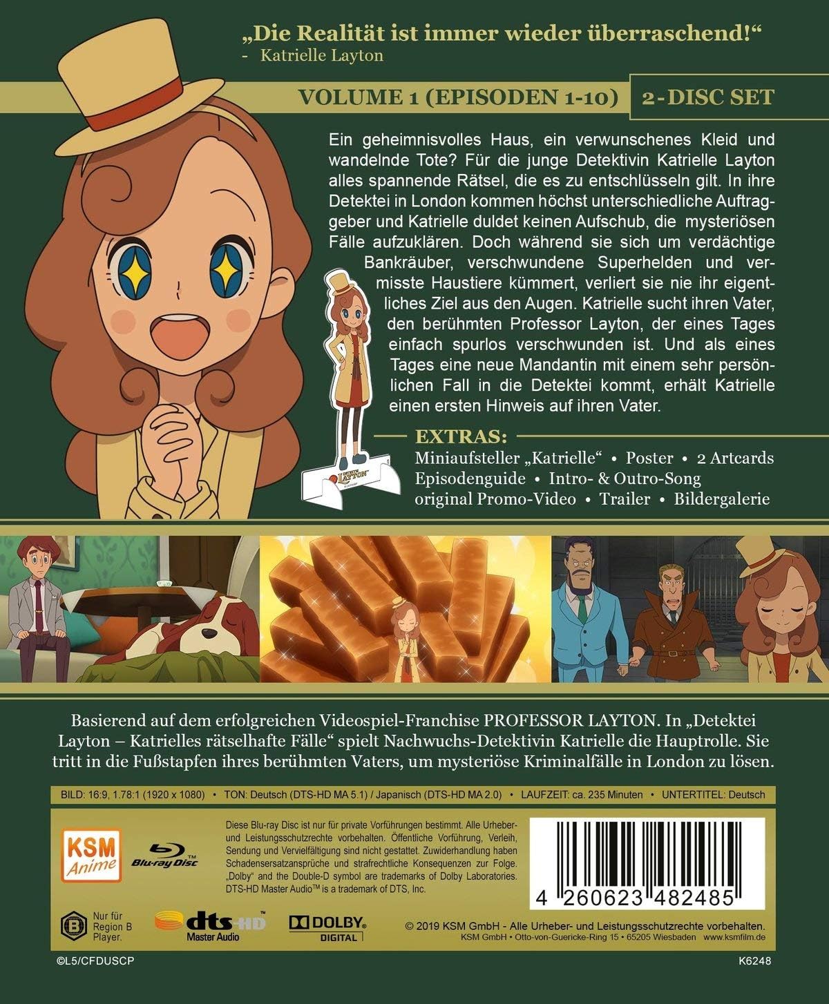 Detektei Layton Volume 1/2 Blu-Ray