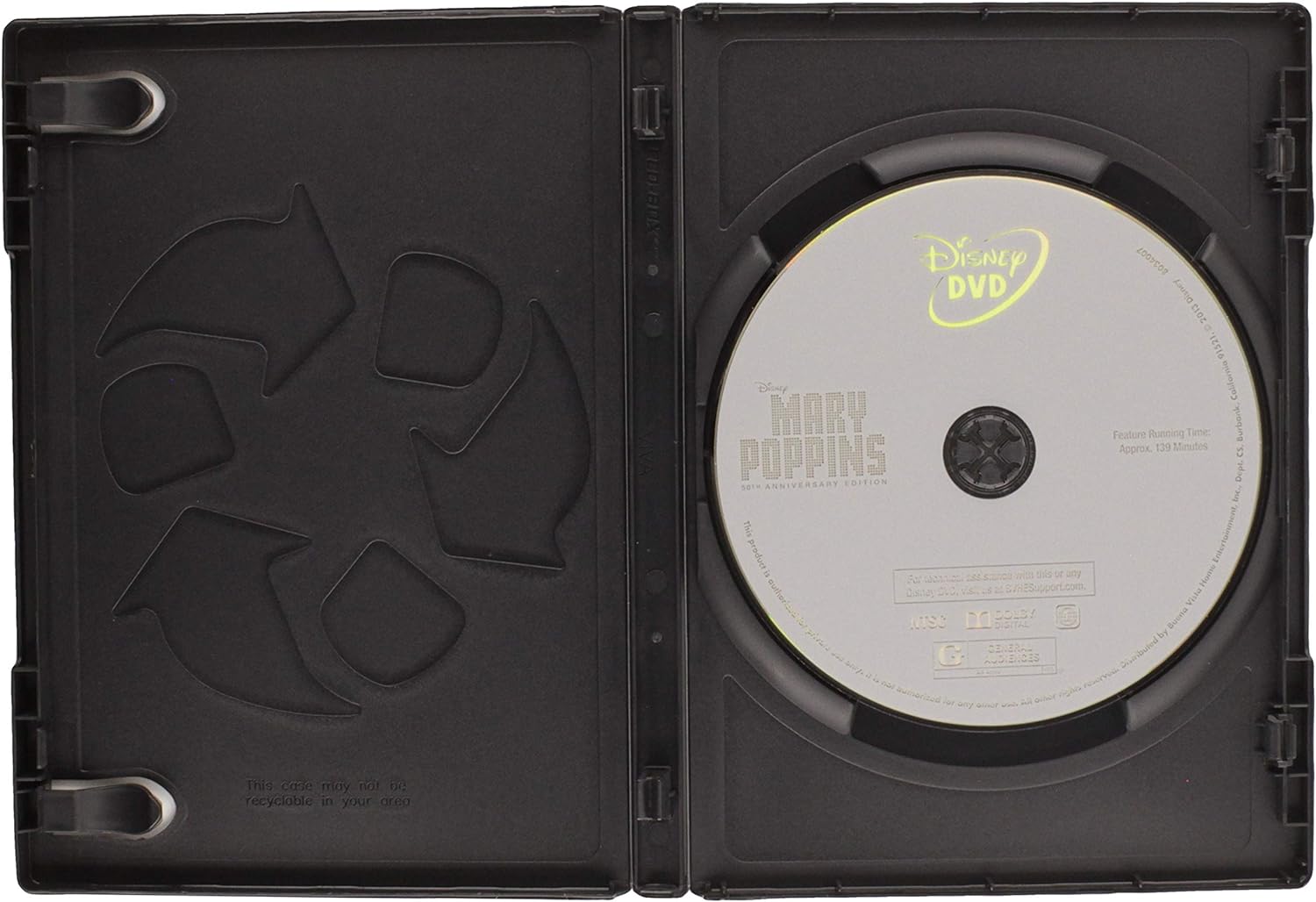 Mary Poppins: 50th Anniversary Edition (DVD) (1964) (Region 1) (US Import) (NTSC)