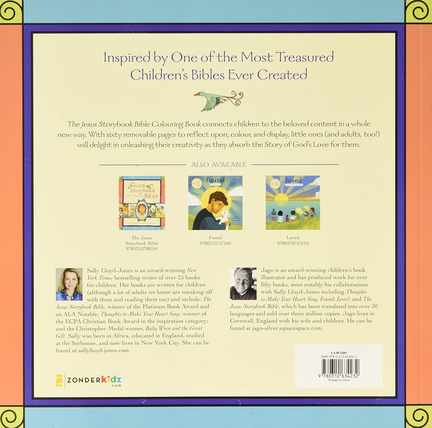JESUS STORYBOOK BIBLE COLOURING BOOK