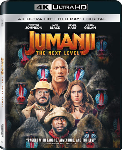 Jumanji: The Next Level [4K Ultra HD + Blu-ray + Digital] [4K UHD]
