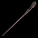The Noble Collection - Kingsley Shacklebolt Character Wand - 14in (35.5cm) Wizarding World Wand With Name Tag - Harry Potter Film Set Movie Props Wands