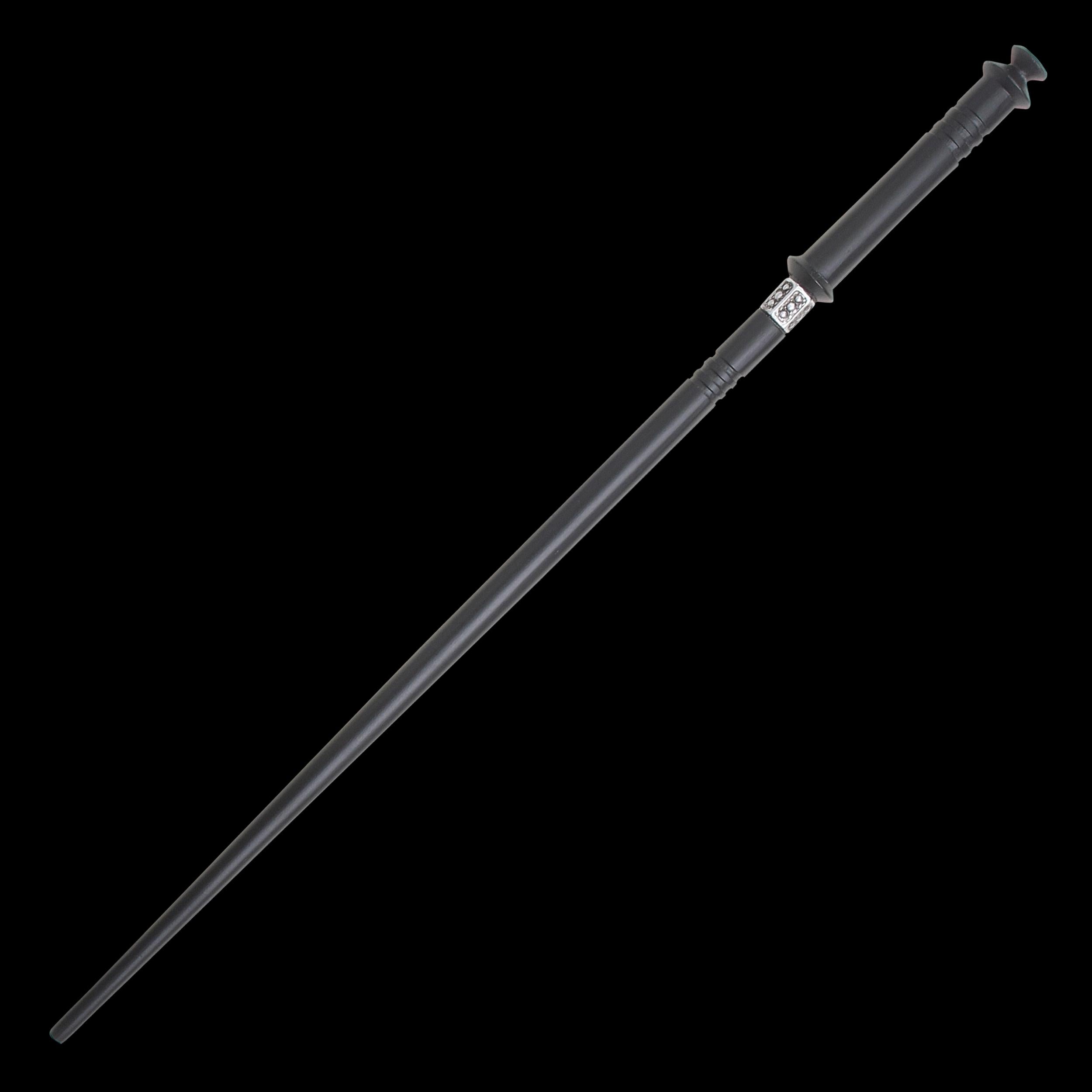 The Noble Collection - Yaxley Character Wand - 15in (39cm) Wizarding World Wand With Name Tag - Harry Potter Film Set Movie Props Wands
