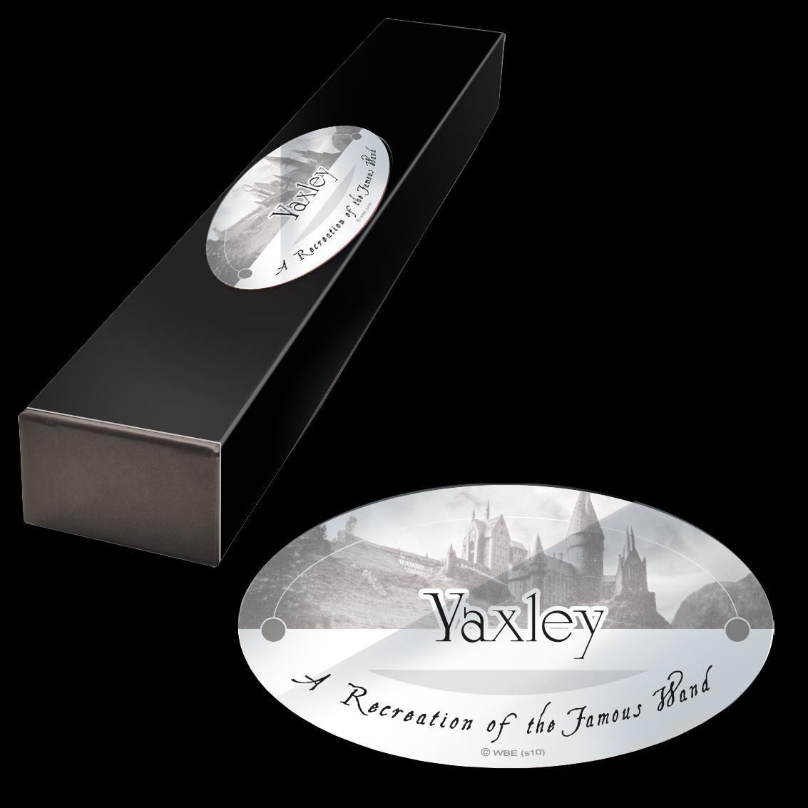The Noble Collection - Yaxley Character Wand - 15in (39cm) Wizarding World Wand With Name Tag - Harry Potter Film Set Movie Props Wands