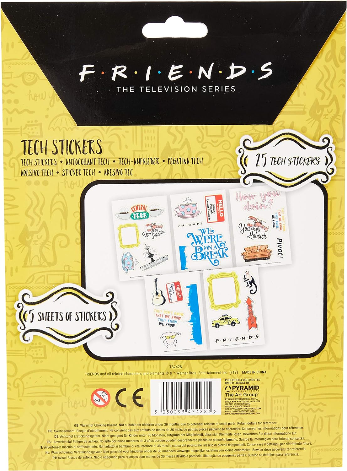 Friends Tech Stickers