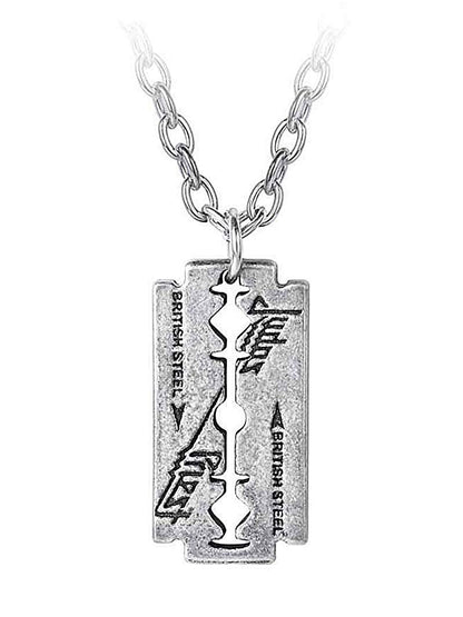 Judas Priest Razorblade Pendant