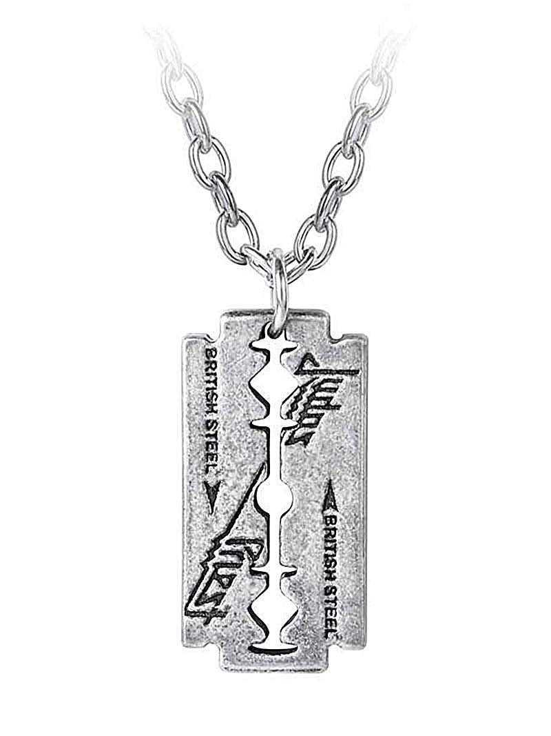 Judas Priest Razorblade Pendant