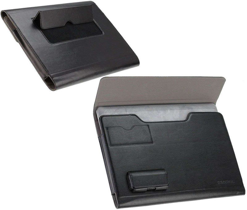 Broonel Leather Folio Case for the HUION 420 Black 4x2.23