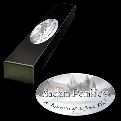 The Noble Collection - Madam Pomfrey Character Wand - 13in (32cm) Wizarding World Wand with Name Tag - Harry Potter Film Set Movie Props Wands