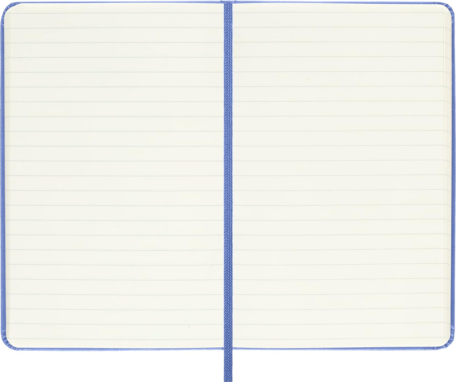 Moleskine - Classic Notebook, Ruled Notebook, Hard Cover and Elastic Closure, Size Pocket 9 x 14 cm, Colour Hydrangea Blue, 192 Pages