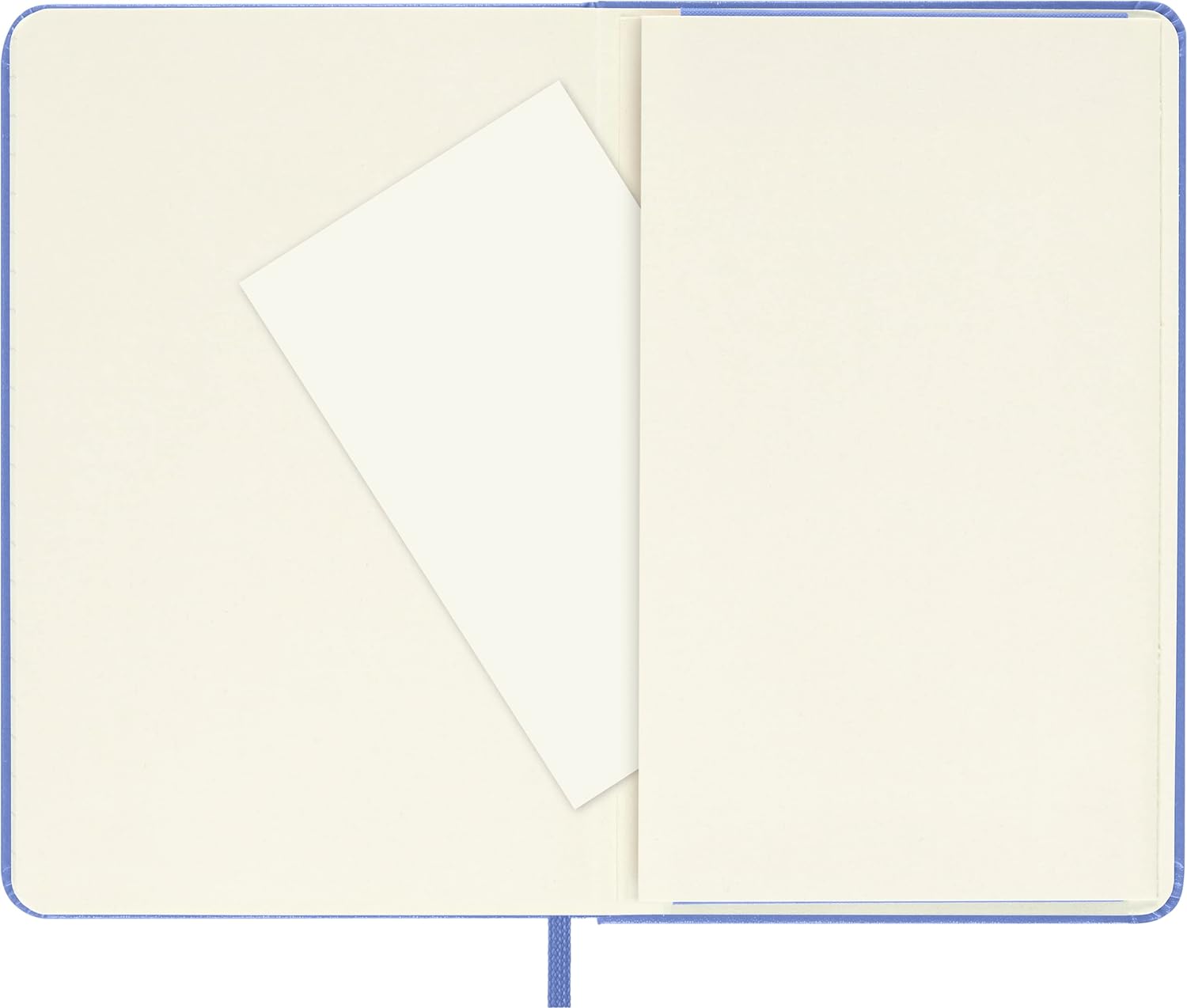 Moleskine - Classic Notebook, Ruled Notebook, Hard Cover and Elastic Closure, Size Pocket 9 x 14 cm, Colour Hydrangea Blue, 192 Pages