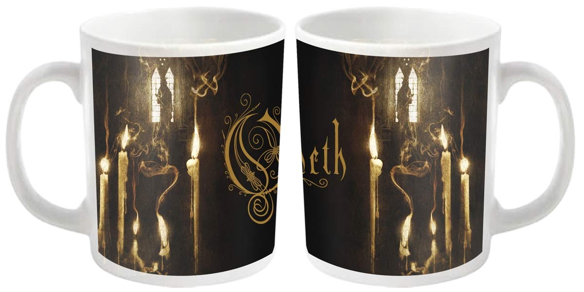 Opeth Mug Ghost Reveries Band Logo Official White Boxed One Size