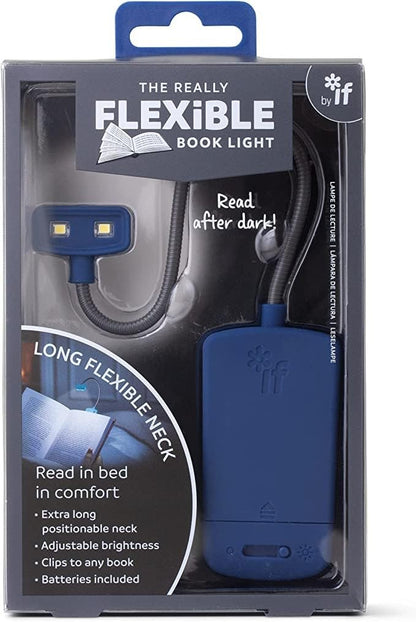 The Really Flexible Book Light (Blue